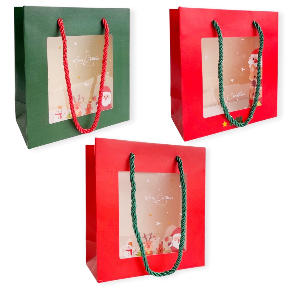 

W! Accessories Kantong Kertas / Paper Bag Natal 14.4x15.5x6.8cm 67311000