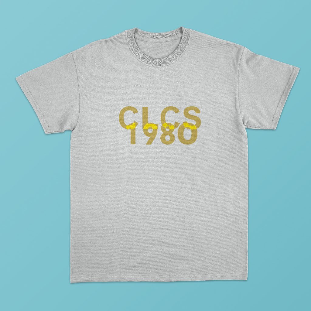 Baju kaos distro celcius clcs 1980 abu