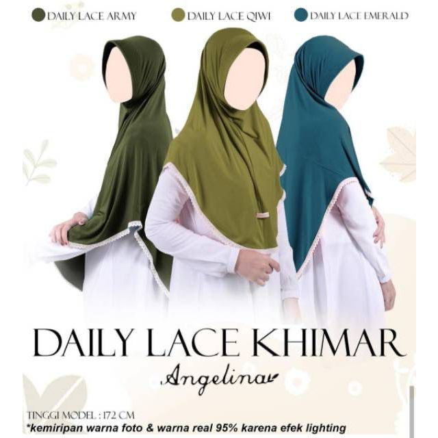 DAILY LACE KHIMAR ATELIER ANGELINA