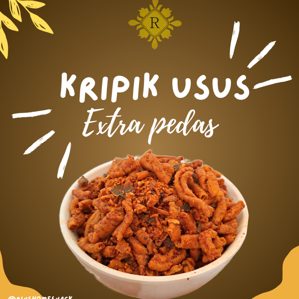 

Pasti Murah kripik usus pedas daun jeruk 100gr