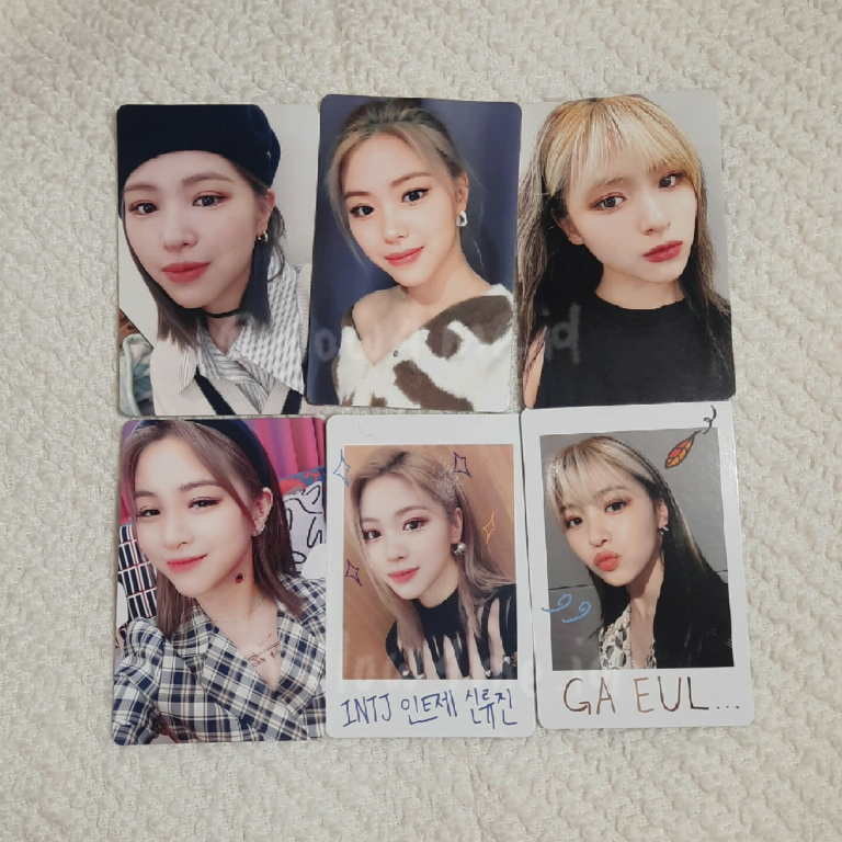 Ryujin No Bad Days Photocards - Shin Ryunjin PC Photocard Itzy January Januari Jan Mar March Jun Jun