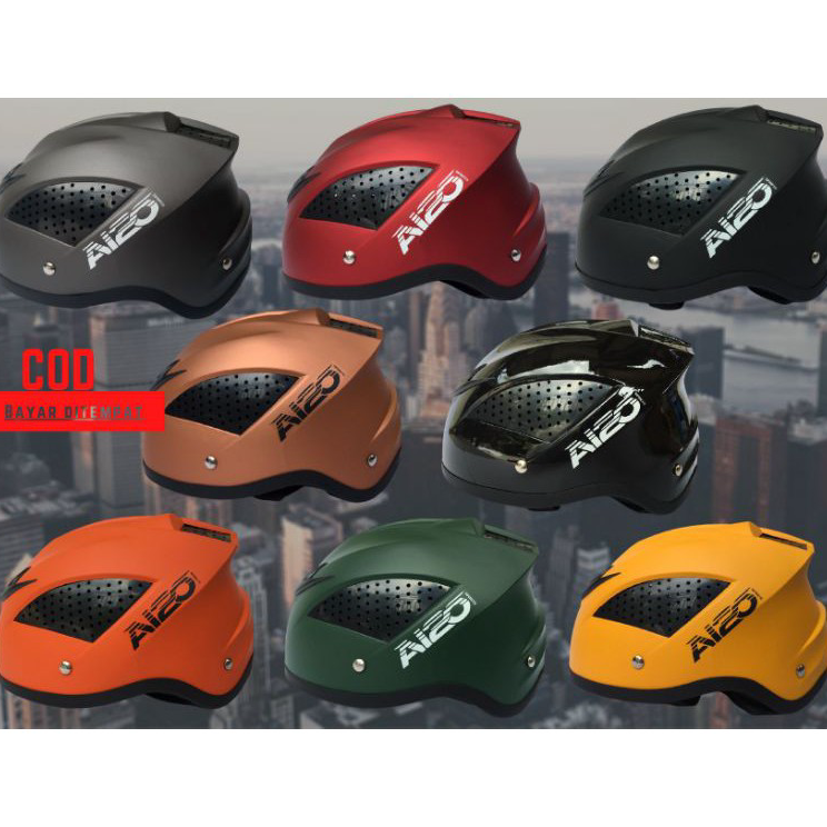 Terlaku... HELM SEPEDA LIPAT SELI MINION HELM SEPEDA GUNUNG POLOS DEWASA MURAH TERLARIS AIZO BEST SE