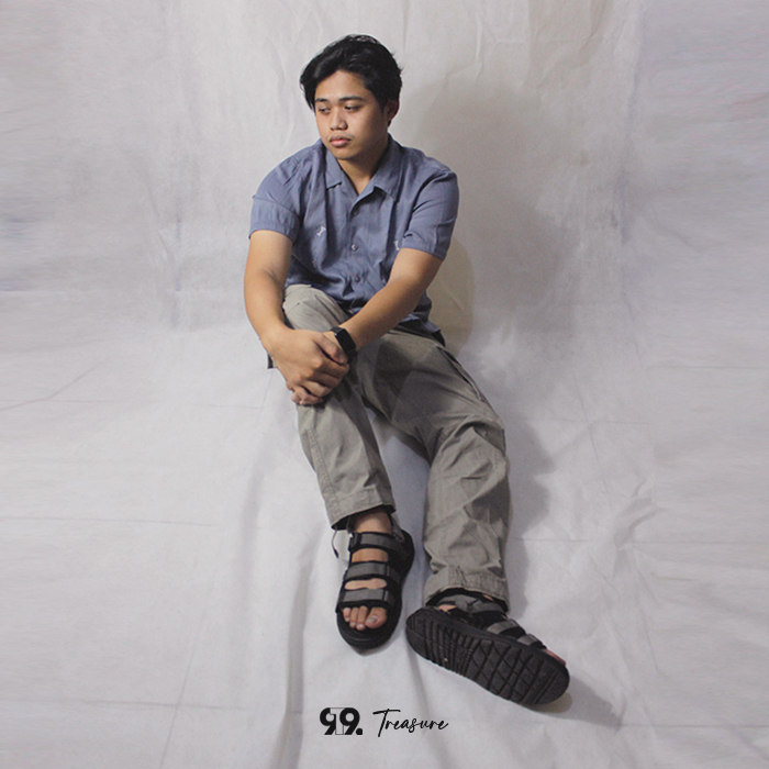 CHEROKEE WAKIKI Kemeja Pria Biru Size M