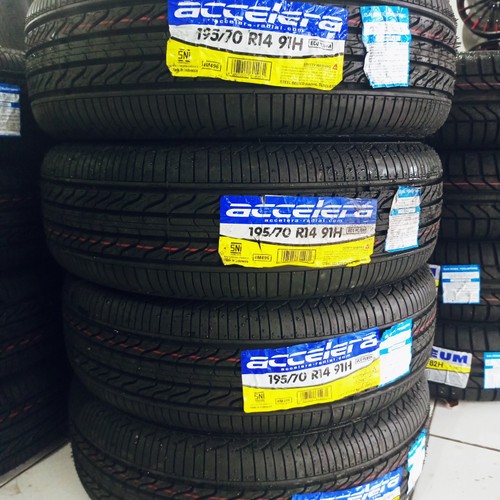 Ban mobil Standar Kijang ukuran 195/70 ring 14 accelera