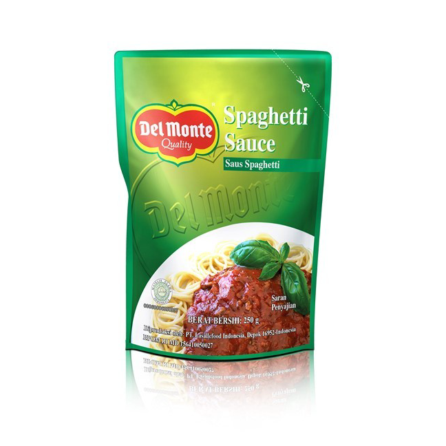 

➻➶✱✼ SAUS SPAGHETTI DEL MONTE POUCH 250GR DELMONTE SPAGHETI SAUCE Promo