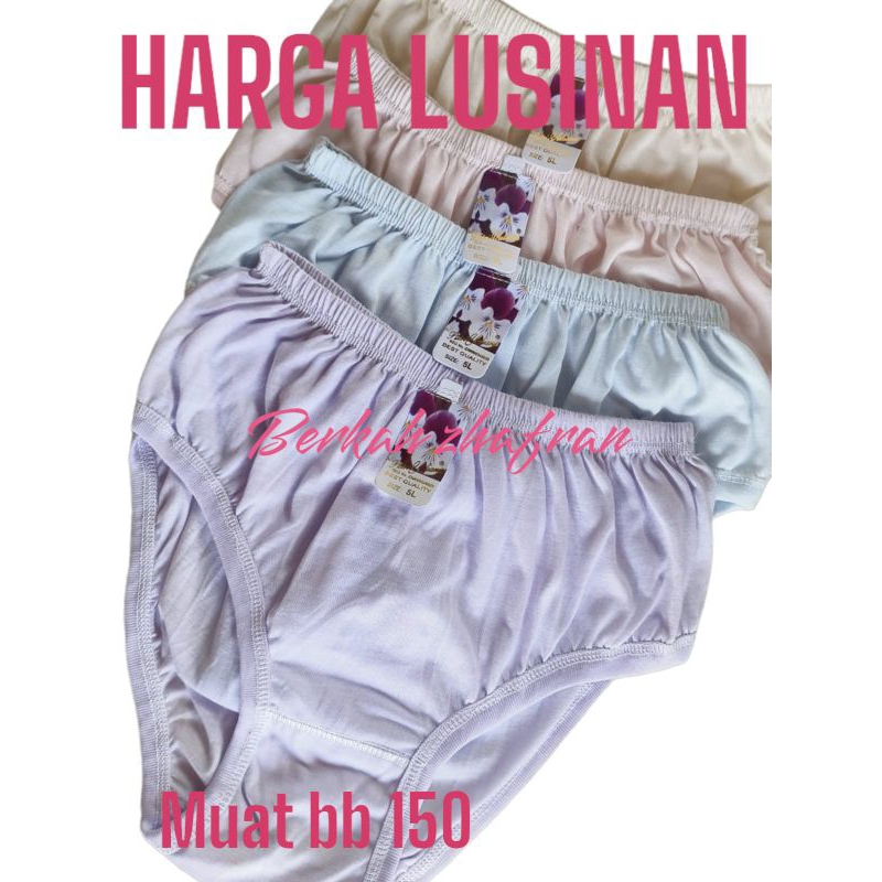 (L XL3L 4L 5L 6L 7L)LUSINAN CELANA DALAM WANITA JUMBO MURAH/CD WANITA JUMBO LUSINAN MURAH/CD WANITA 