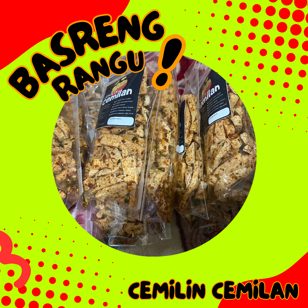 

Basreng Rangu Pedas Gurih Daun Jeruk Cemilin Cemilan