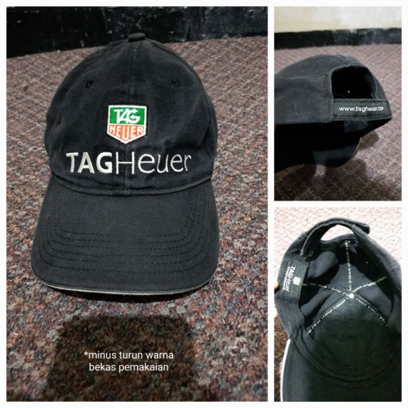 Topi Cap / Topi Baseball / Topi TAG Heuer / Tag by TAG Heuer / Second Brand - TAG Heuer