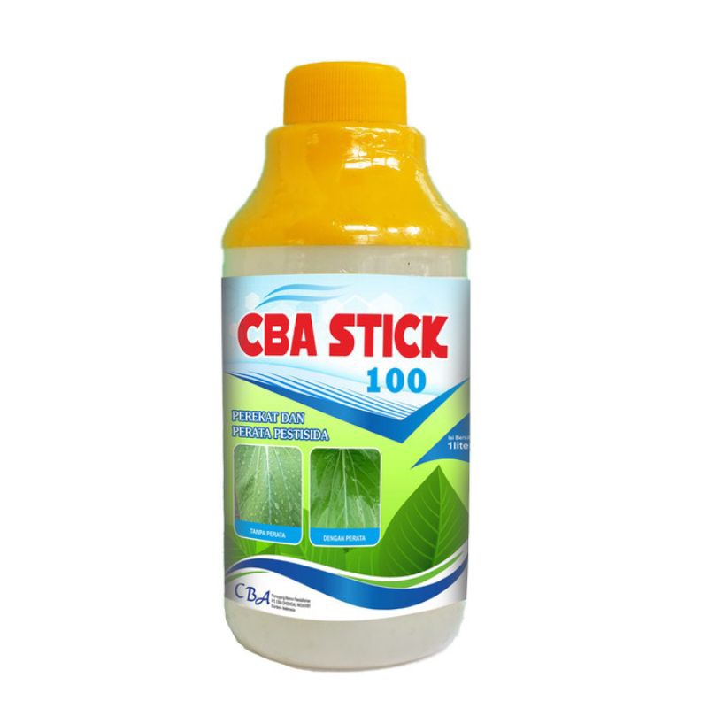 PEREKAT DAN PERATA PESTISIDA CBA STICK 100 - kemasan 1 Liter
