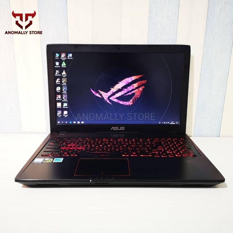 Laptop Gaming Asus ROG Fx553VD Core i7-7700HQ GTX1050 MULUSS