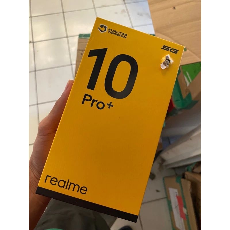 BOX KOTAK HANDPHONE KARDUS BEKAS  REALME 10 PRO PLUS