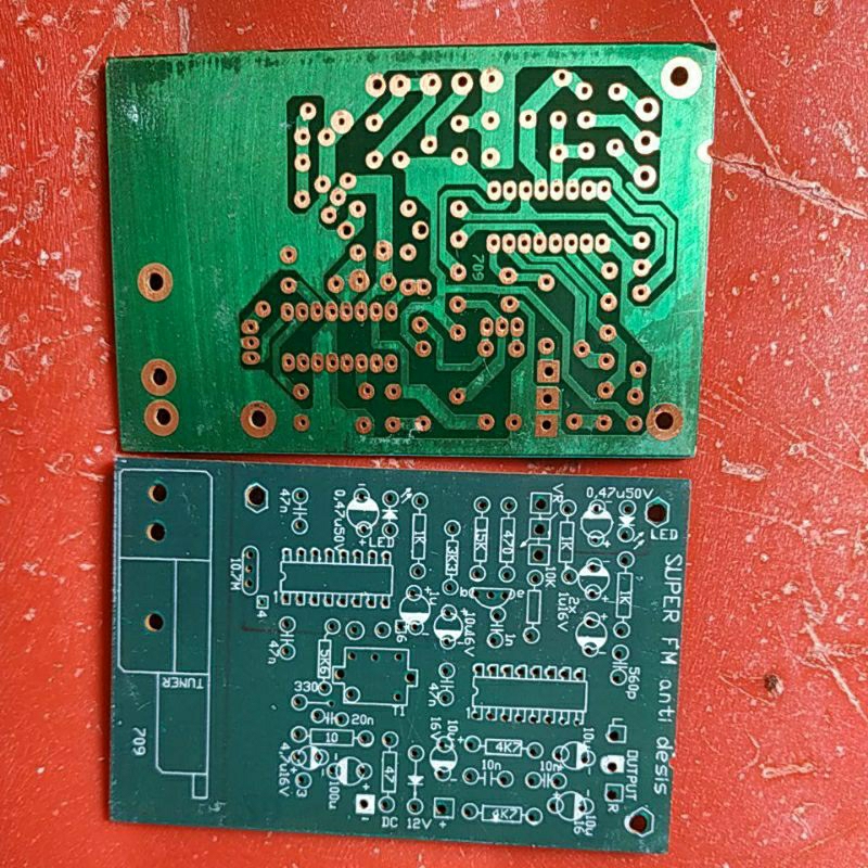 PCB TUNER FM STEREO ANTIDESIS ( cloning pcb RONICA)