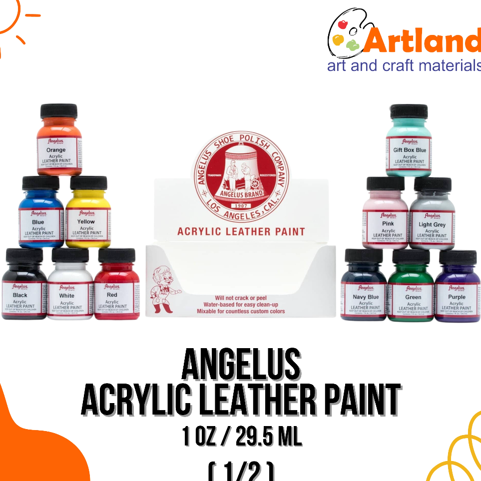 

Kirim Langsung Angelus Acrylic Leather Paint 1oz / 29.5ml | (1/2)