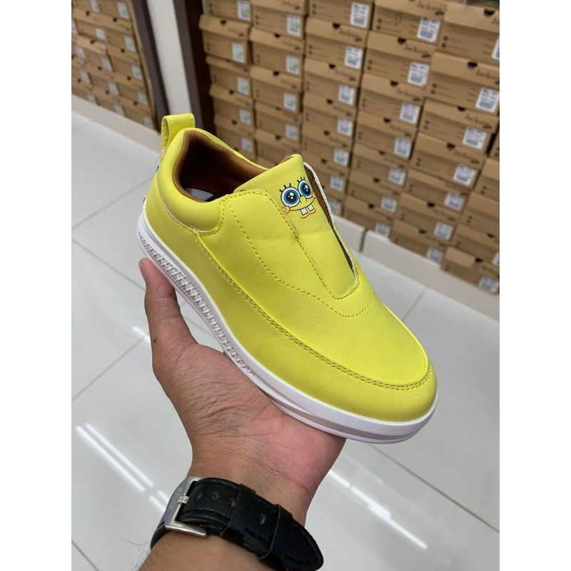 Jackson Kids Sepatu Anak Edisi Spongebob (tanpa tali) (size 28-37)