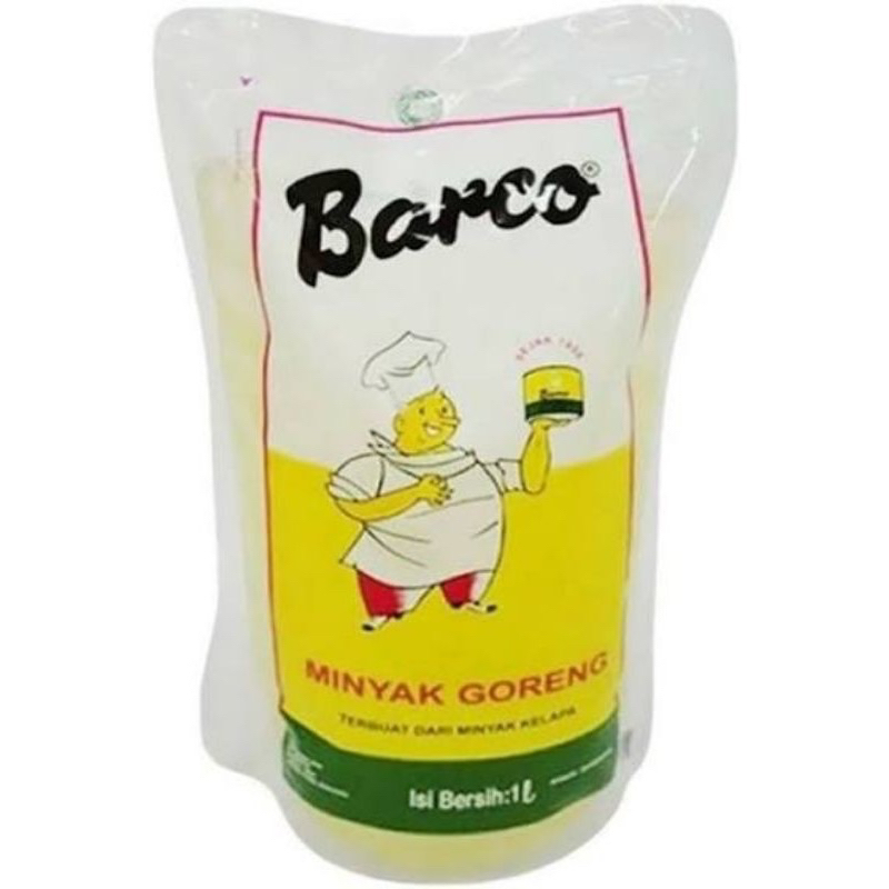 

Barco Minyak Goreng Kelapa Pouch 1 Ltr