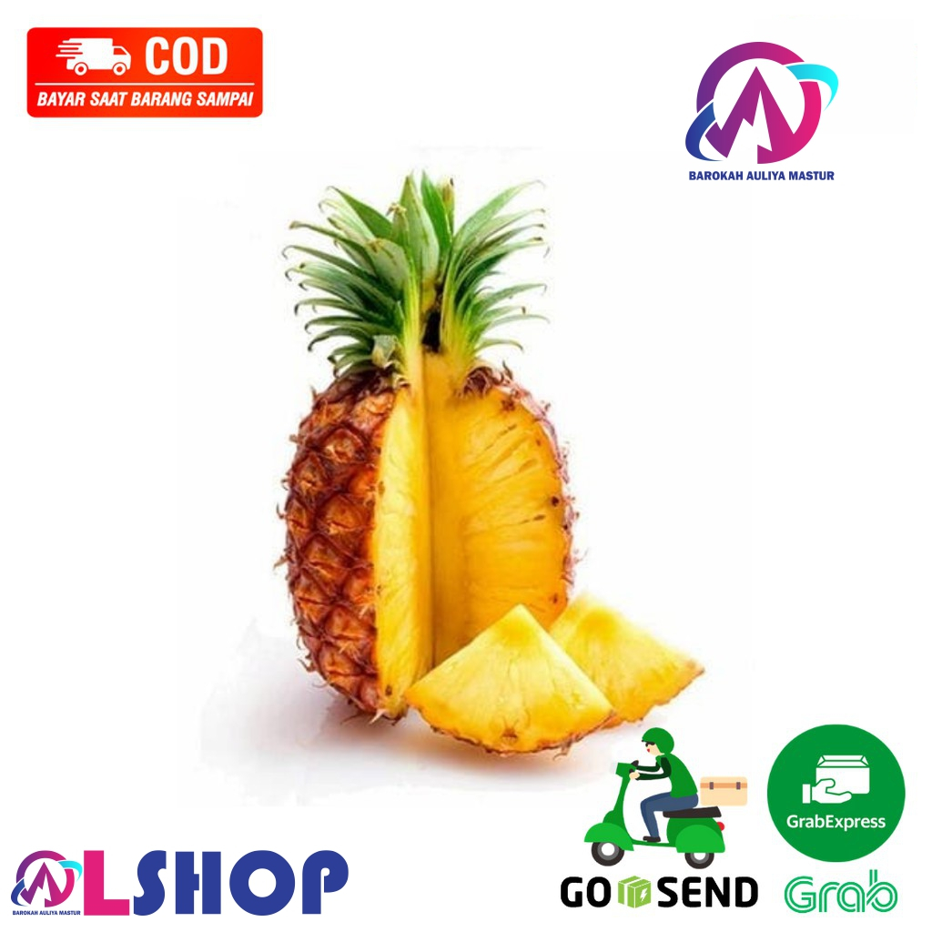 

Nanas Kulit per Buah Segar Fresh BAM Pasar Online Murah Padang