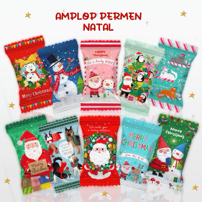 

Amplop Ampao Permen NATAL - 10pcs