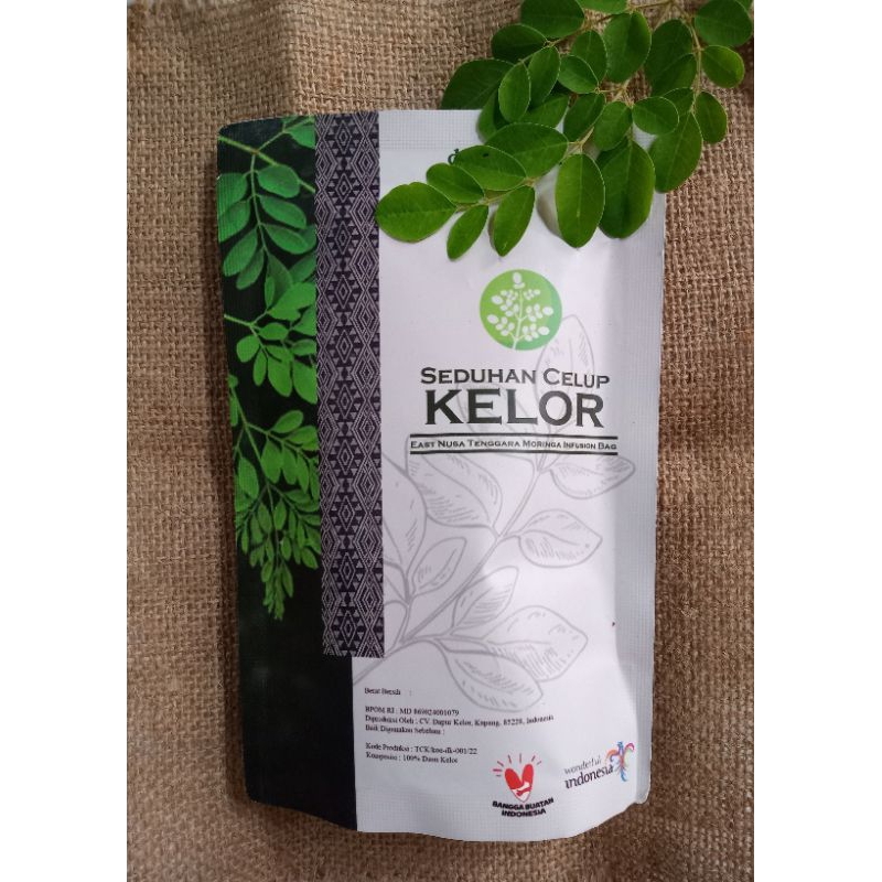 

Seduhan teh celup kelor