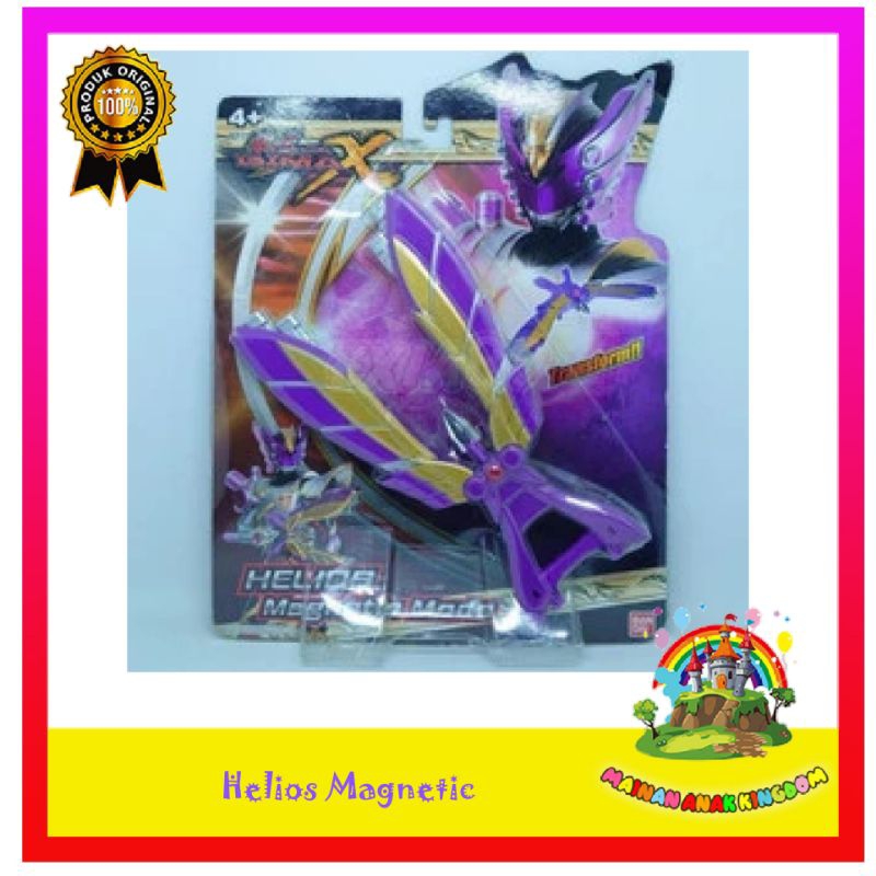 Bima X Helios Magnetic Mode Bandai Action Figure