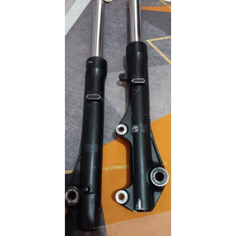 shock depan set beat karbu KVB  Original copotan