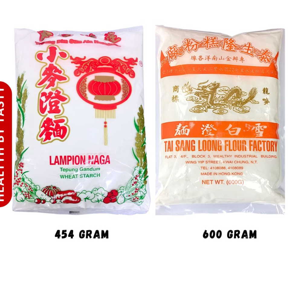

Terlaris Tepung Gandum Teng mien Tang Mian Wheat Strach Lentera Naga Hongkong Kirim Sekarang