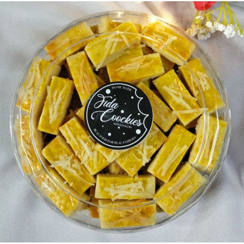 

KUE KERING PREMIUM KASTENGEL FRESH HOME MADE KUE KERING LEBARAN / KUR KERING NATAL BY FIDA COOKIES 500g