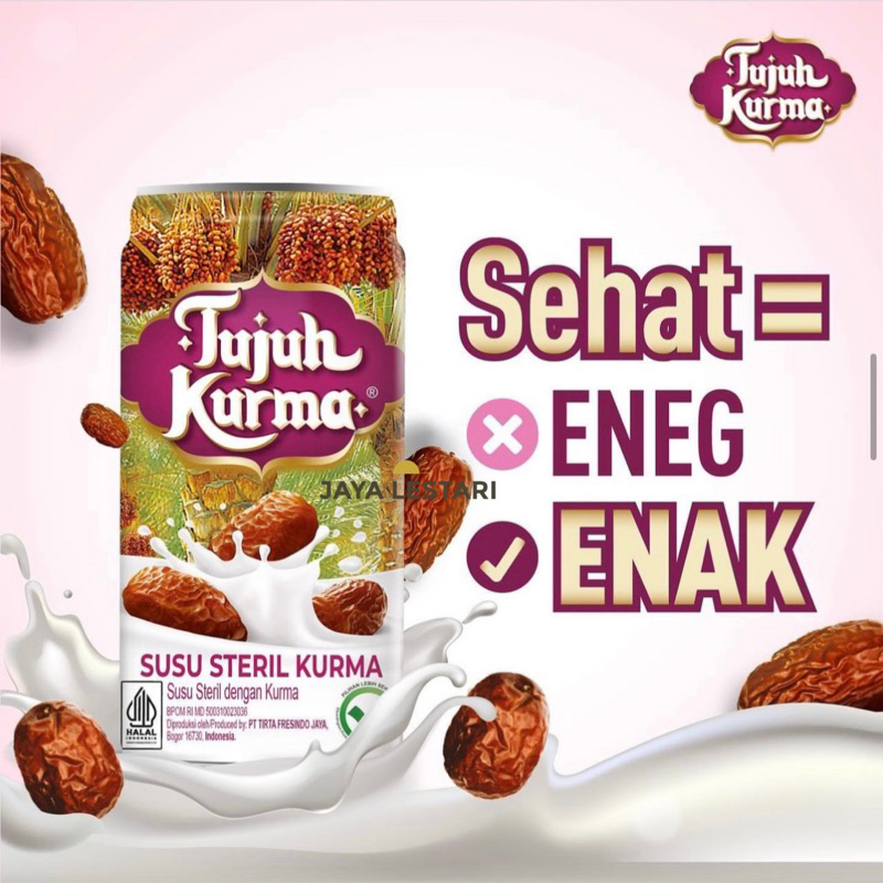 

Tujuh Kurma Susu Steril Kurma (189ml)