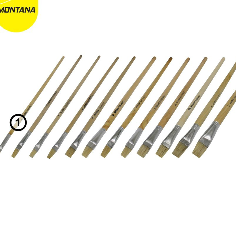 

★★★★ Brush / Kuas Cat Air / Lukis / Acrylic Montana BRW-1 24 Pcs / 1 Pack ➜♪✲❊