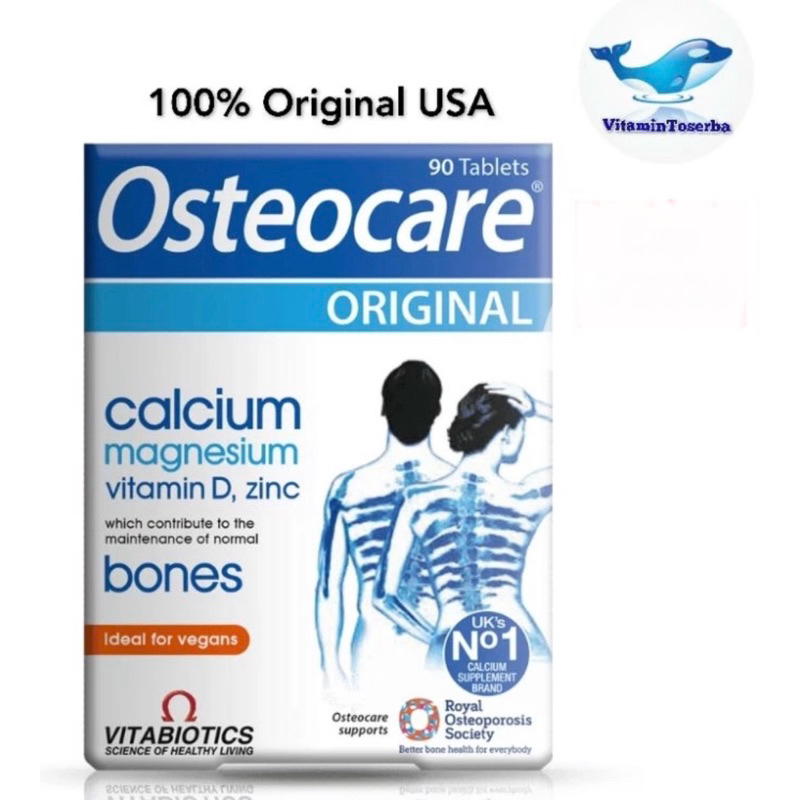 Vitabiotics Osteocare Original 90 Tablets Calcium magnesium vitamin D
