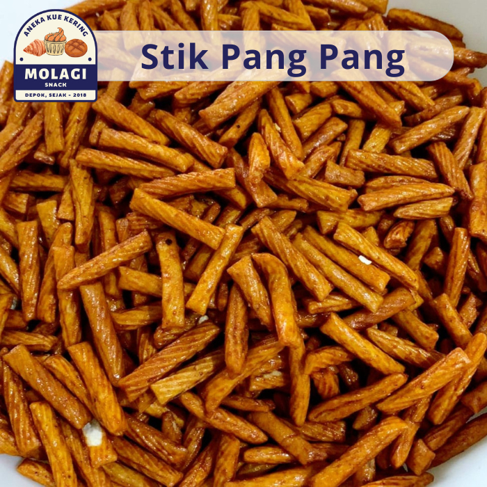 

Stik Pang Pang Pedas Manis Jaipong / Kue Stik Pedes - Molagi Snack