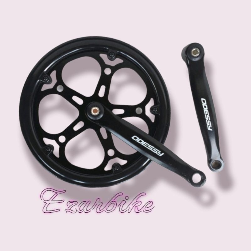 Crank Single 52T Gir Sepeda Oddesy 52T Single Speed