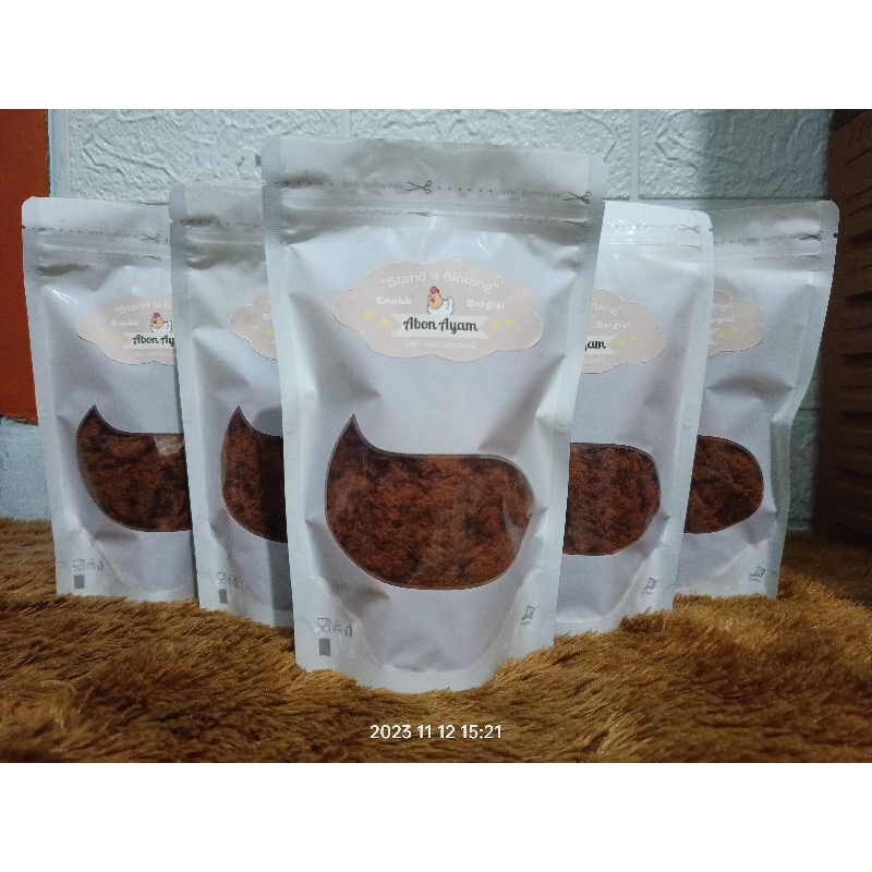

abon ayam 1 paket isi 2