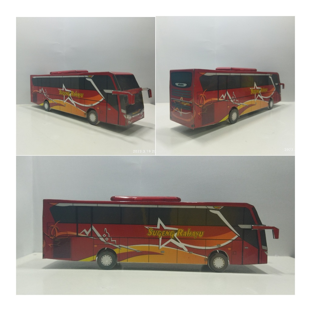 Miniatur Bus Sugeng Rahayu Jetbus 3