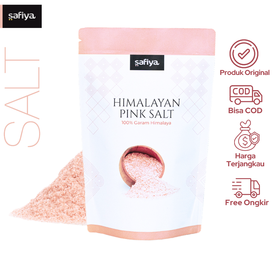 

Seller Garam Himalaya 1 Kg Pink Himalayan Salt Authentic Safiya Food