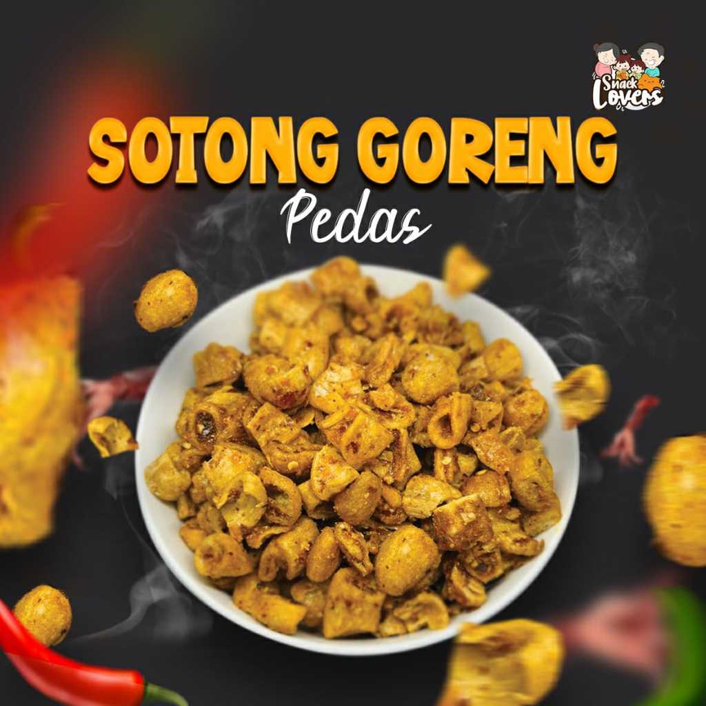 

KERIPIK SOTONG PEDAS GURIH / 1 Kg | Cemilan Murah