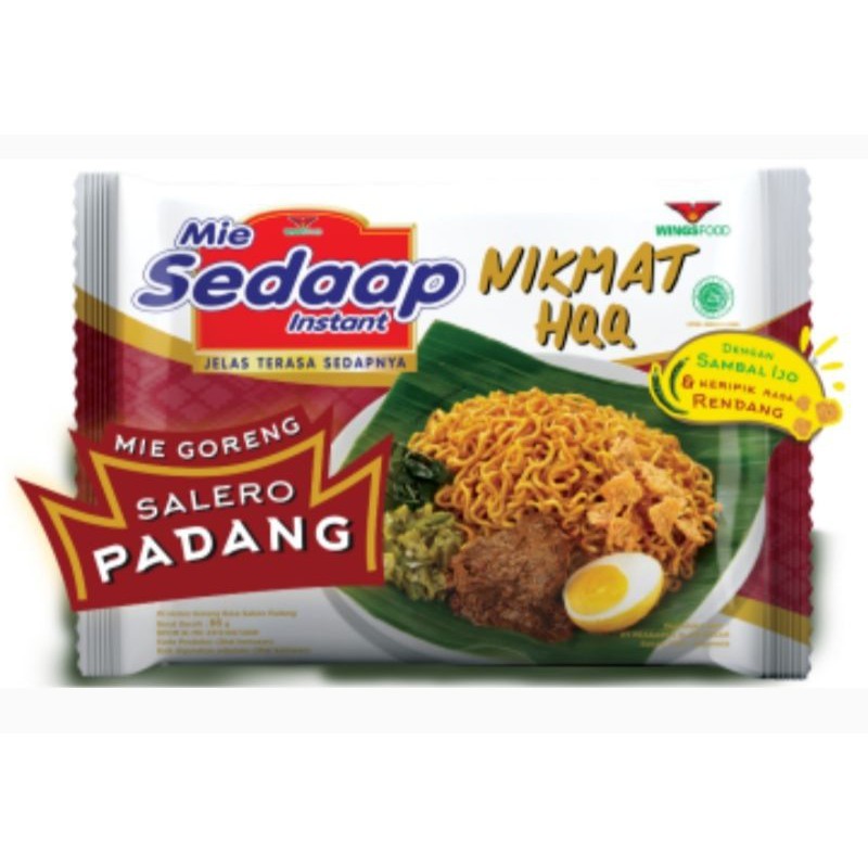 

MIE SEDAAP GORENG RASA SALERO PADANG 86 G X 40 PCS (1 BOX)