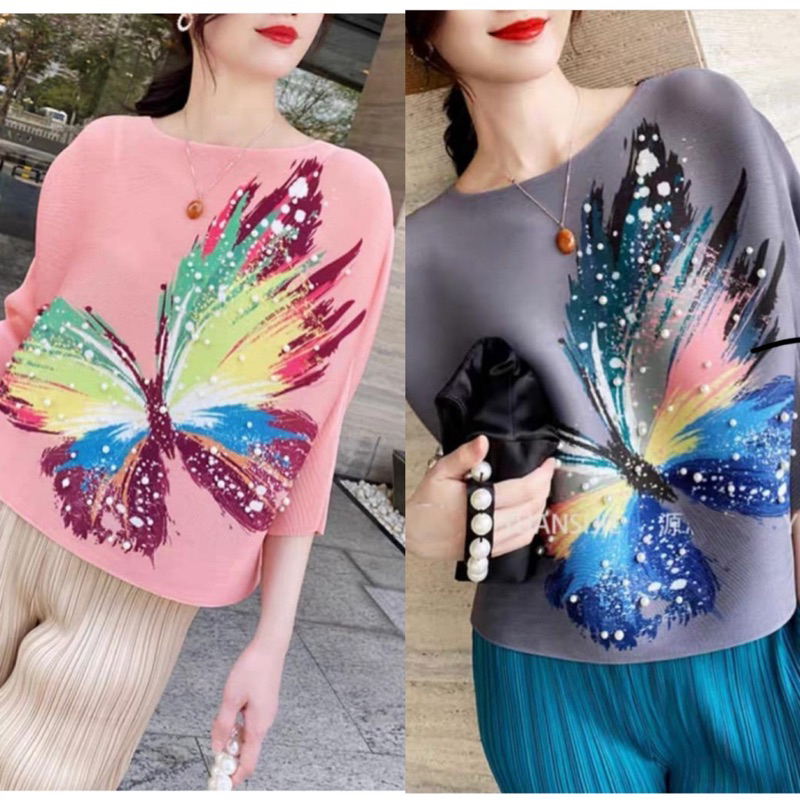 BANGKOK PLEATS BLOUSE PLISKET