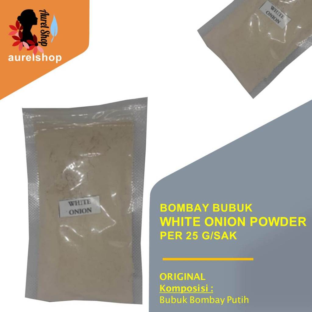 

BUBUK BOMBAY WHITE ONION POWDER kemasan PER SAK 25 kg