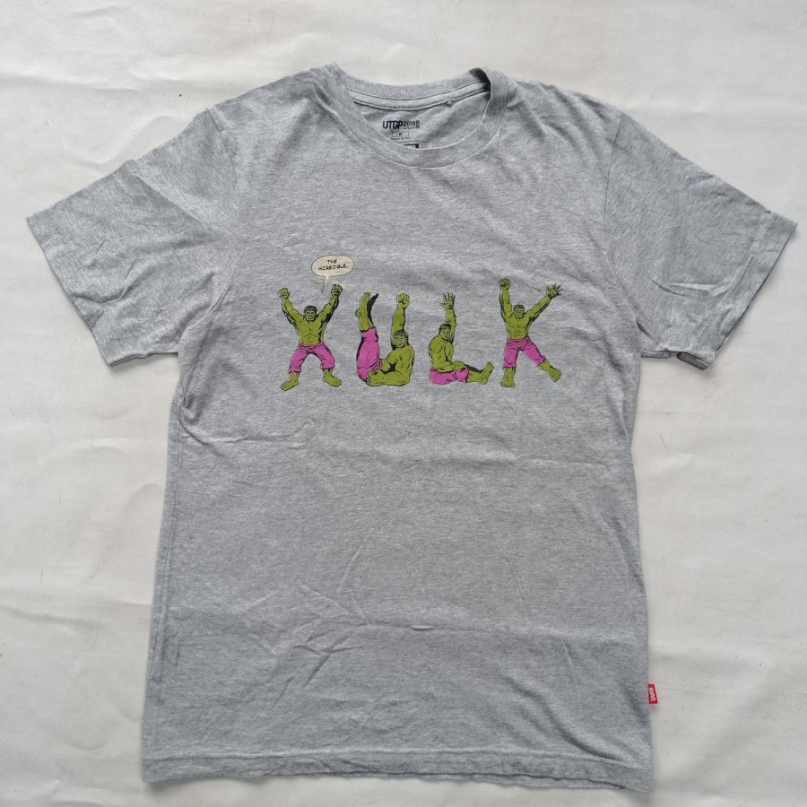 kaos UT x marvel Hulk uniqlo tshirt UTGP 2018