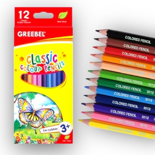 

Pensil Warna Greebel 12 Warna