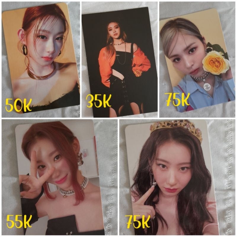 photocard itzy official