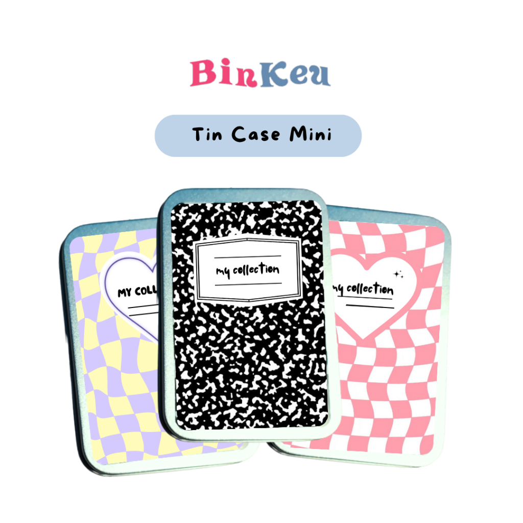 Tin Case Mini / Mini Tin Storage Box