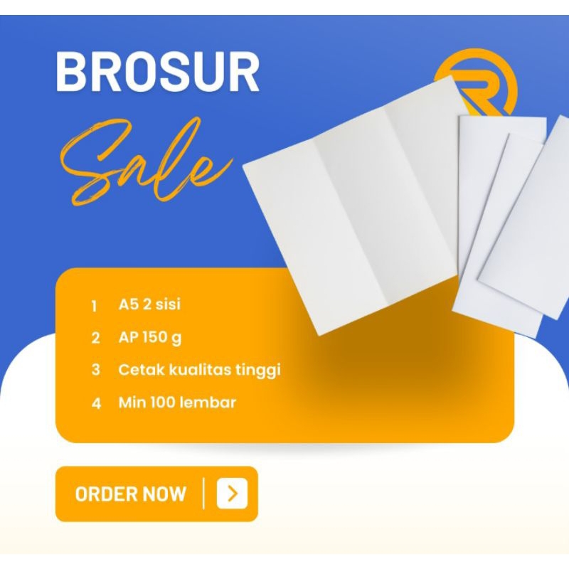 

Brosur lipat a5 2 sisi brosur 3 lipat paket promosi