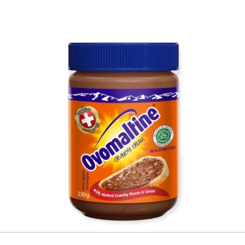 

ovomaltine crunchy cream 230 /380gram ORI ( ED AGUST - DES 2025)