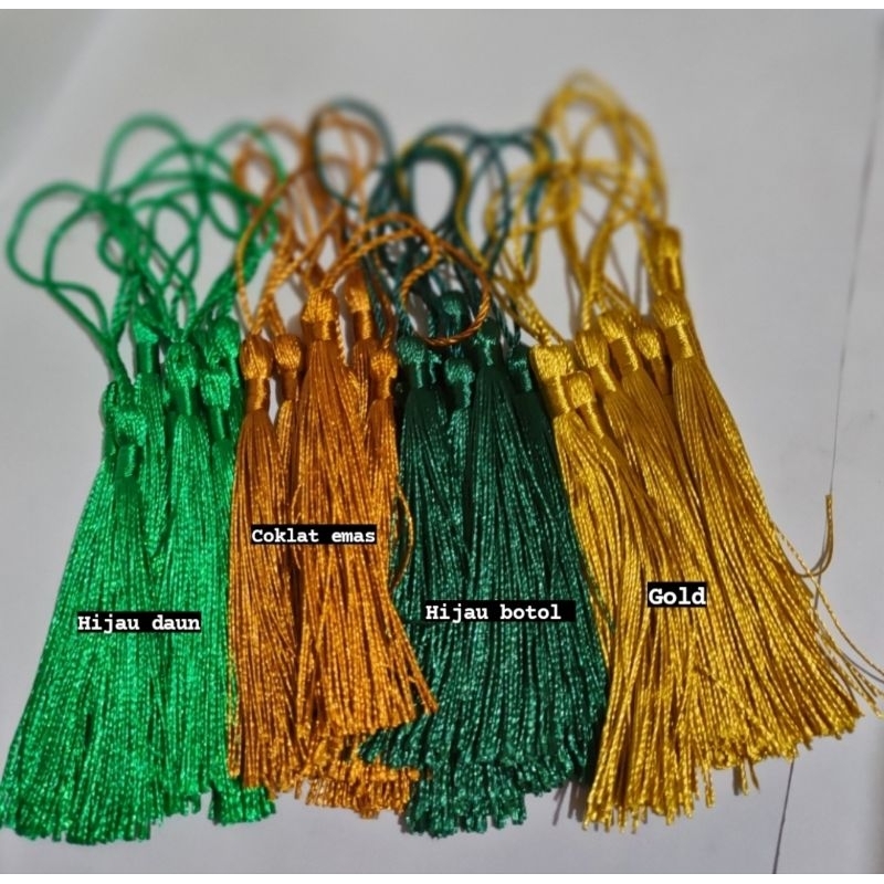 

10 pcs tassel rumbai tassel hampers/ tasel hari raya parcel