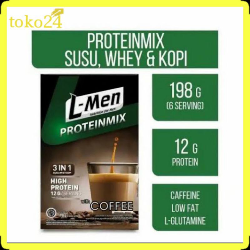 

L-Men Proteinmix Coffee 198 gr
