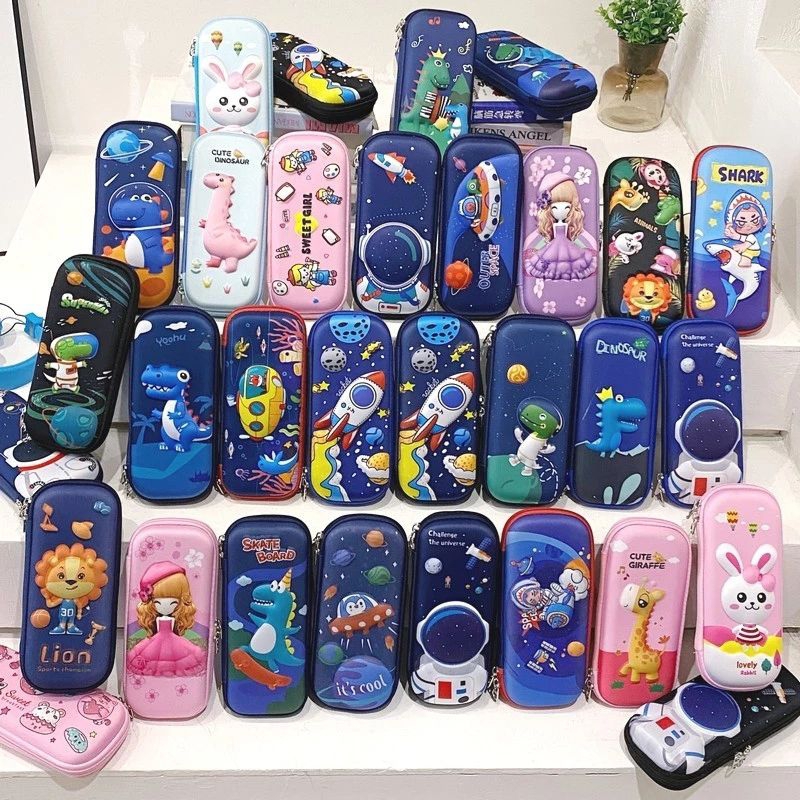 

Kotak Pensil Anak Tempat Alat Tulis Anak Motif 3D Karakter