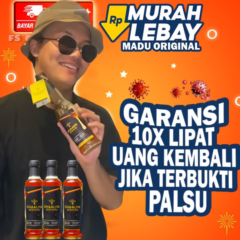 

Madu Ghaaliya Multiflora Asli Murni 100% Alami Tanpa Campuran Pure Honey raw