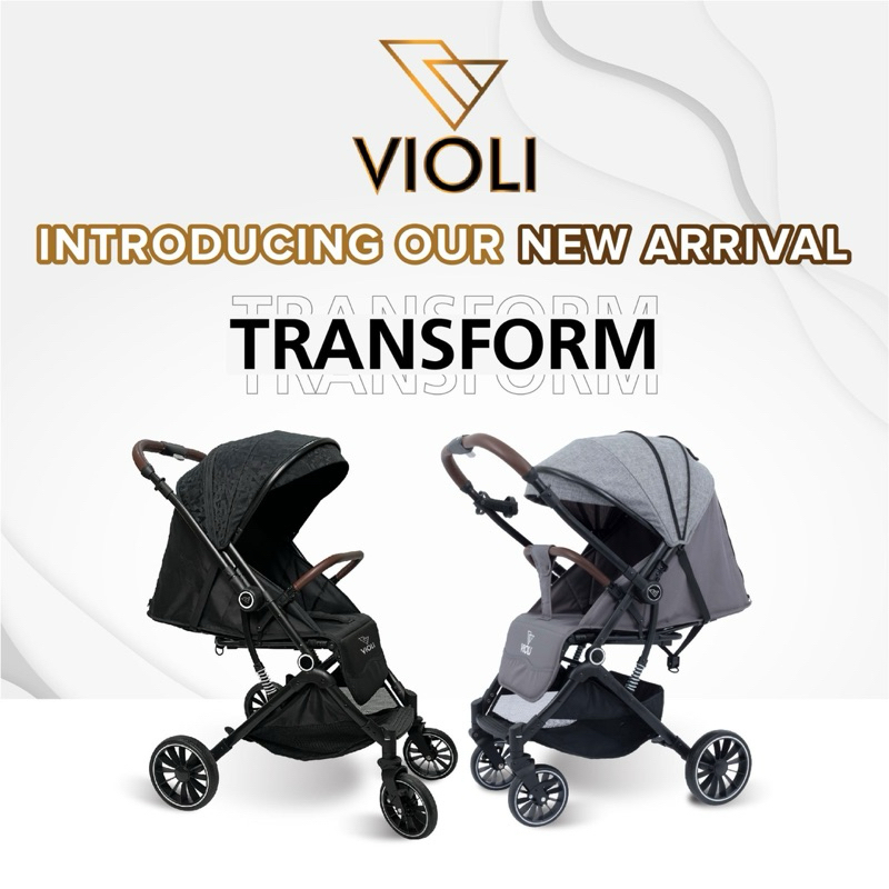 VIOLI - TRANSFORM (Reversible Travel Stroller)