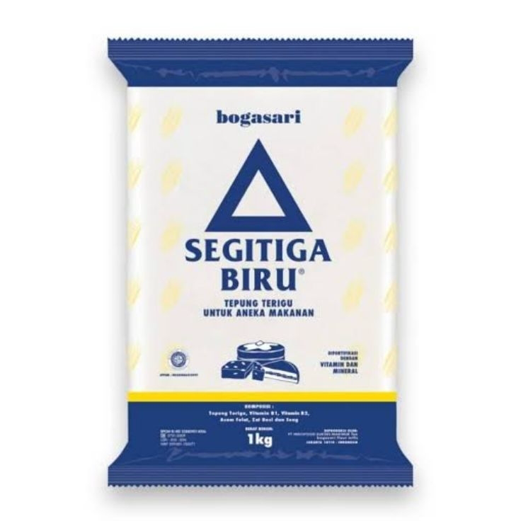 

★★★★★ Segitiga Biru Tepung Terigu Kemasan 1 Kg Grosir